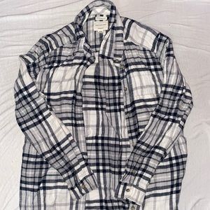 AE Black and White Flannel